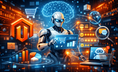 Inteligencia artificial en Magento 2 – aplicaciones reales de IA en e-commerce