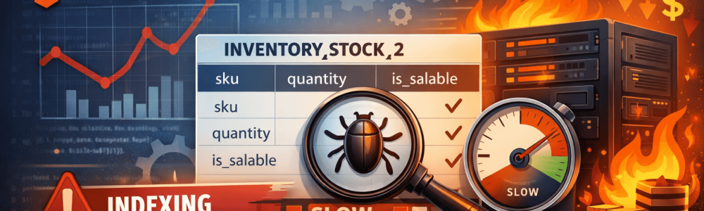 Magento 2 MSI en de inventory_stock_2-tabel – de stille killer van indexeerprestaties Magento 2 MSI en de inventory_stock_2-tabel – de stille killer van indexeerprestaties